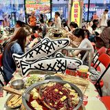 他家的脆皮烤鱼，尊嘟香拽啦~在滨湖中樾逛吃的
