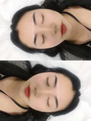 -西施无菌半永久纹绣眉眼影唇轻增发纹发际线