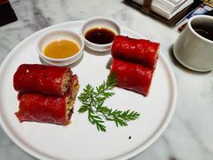 红米脆皮鲜虾肠-蝴蝶里·粤菜·点心(滨江龙湖店)