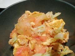 番茄鸡蛋炒花菜-简小舍·民间手艺菜(武昌江滩店)