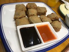 干炸臭豆腐-丁记盐蘸牛肉·新杭菜(河东路店)