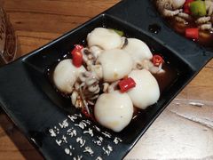 -东来菜馆•手抓海鲜家常菜•海鲜锅贴(鸽子窝店)