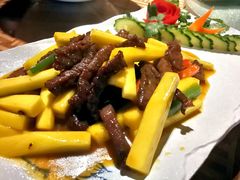 香芒炒牛柳-渔太泰漓江小馆·广西融合菜(西街店)