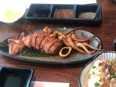 七味鱿鱼-热血兄弟·炭火烤肉(融侨中心店)