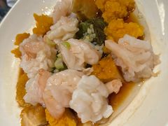 热炝牡丹虾球-狮王府淮扬菜(夫子庙老门东店)