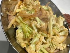 干锅有机花菜-宴秋杭州菜(锦艺城店)