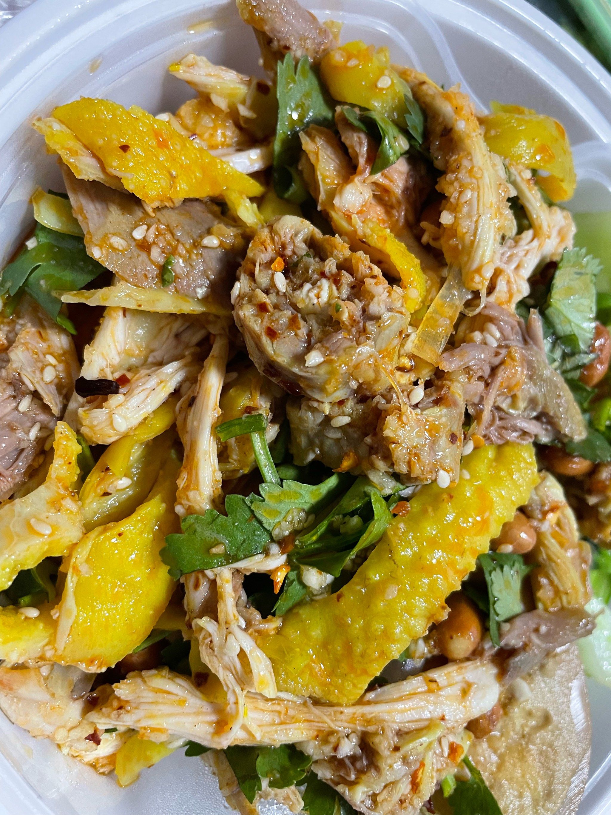 今晚就选手撕鸡