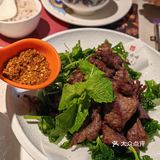 又又又来吃甘思咪哚，薄荷牛肉很好吃！