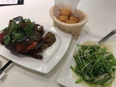 青龙菜清炒-新加坡海鲜共和(名胜世界圣淘沙海滨坊)