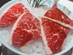 精品牛眼肉-红沃鳗鱼黑牛烤肉店(不老街店)