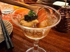 牡丹虾海胆柚子冻-鸟万·炭火料理Yaki ONE(星光店)