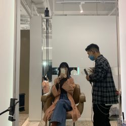 -I+造型烫发染发