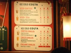菜单-COSTA COFFEE