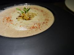 卡布奇诺蘑菇汤配牛肝菌-AZUL by FUEL蓝色·法式酒馆(琶醍店)