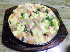 铁板蛋豆腐-华春餐馆(鱼山路店)