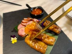 鱼子肠配虾卷-晴天餐厅(星河国际店)