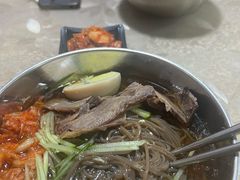 -吉林延边牛肉汤饭，大冷面