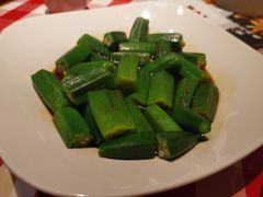 葱油秋葵-西贝(无锡万象城店)