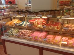 面包甜点陈列柜-长发西饼(道前店)