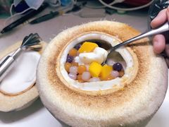 小芋圆椰汁椰子冻-广德记·椰子冻手制甜品(福田总店)
