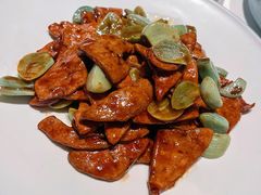 腊八蒜炒猪肝-百富源·海鲜辽菜(浑河堡店)