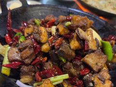 干锅仔排-张关合渣(航空大道店)