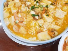 蟹黄豆腐三鲜-天天初二·天津传统捞面·天津特色菜(凌奥总店)
