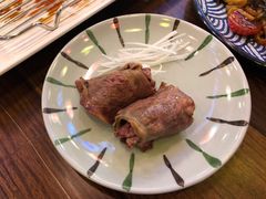 铺天盖地顶级澳牛肉火焰寿司-仙隐小鹿中華の日料(正弘城店)