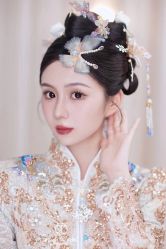 -桃子造型婚纱礼服(凤起广场店)
