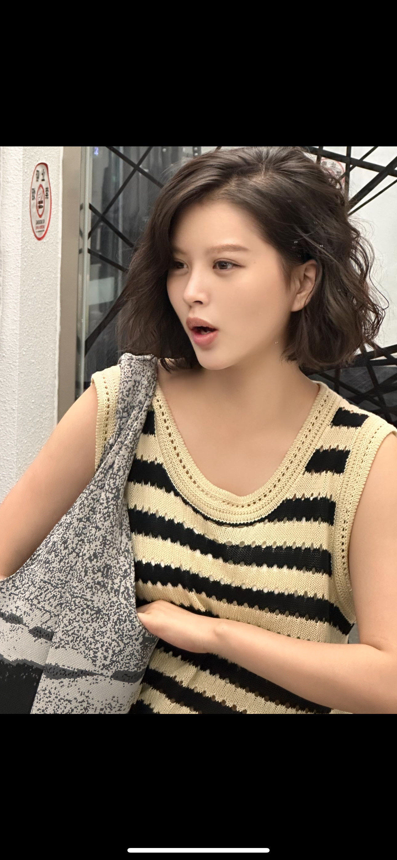 夏日短发自由风