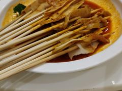 涮牛肚豆腐皮-宁夏国强手抓羊肉·清真菜(未央路凤三店)