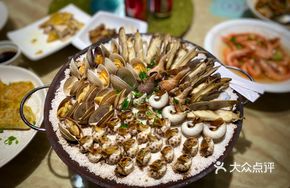 Salt-Baked Shellfish Platter