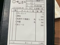 -俺的焼肉(銀座9丁目店)
