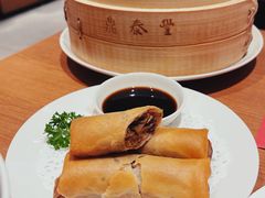 鸡丝鲜虾春卷-鼎泰丰(德基广场店)