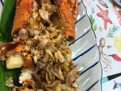 蒜蓉烤龙虾-船海鲜