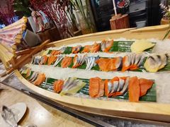 -大中华希尔顿酒店-念自助餐·海南美食·三文鱼