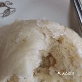放大碗，盖上保鲜膜，半天功夫，面团大一倍，拿出来
