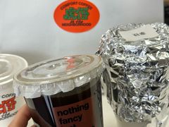煎饼果子+美式+茶叶蛋-虎伢Fuuya!咖啡煎饼(陆家嘴波特营店)