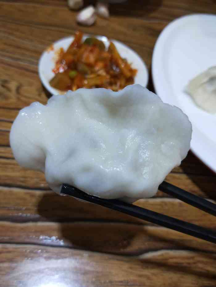 无迪饺子馆-"晚餐,无迪饺子馆吃饺子,很好吃,点的素三.