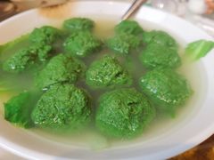 翡翠圆子汤-柏合黄记豆腐皮饭店