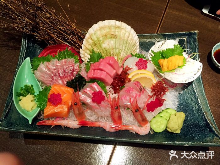 东京和食 Sun with AQUA刺身拼盘图片