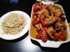 金汤蒜泥龙虾-西街夜油条·麻团包乌饭