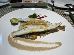 香煎南极冰鱼佐芥末胡椒-禾牧铁板创意料理(姑嫂树路店)
