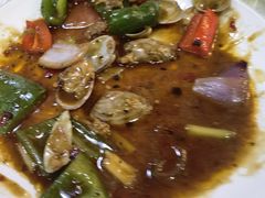 时椒炒花甲-老字号蛇口德记烧腊饭店·海鲜加工