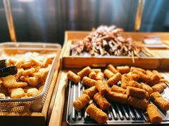 炸羊肉串-比格比萨自助(花园路店)