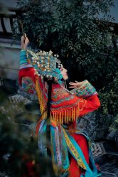 -后宫·古装汉服京剧儿童亲子全家福摄影