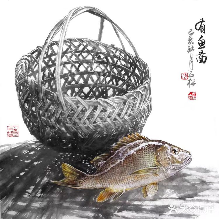 妙，他笔下的水墨画太逼真了，尤其第一张简直绝了！