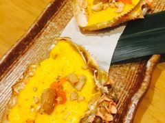 芝士焗蟹盖-花潮料理艺食馆(世欧广场店)