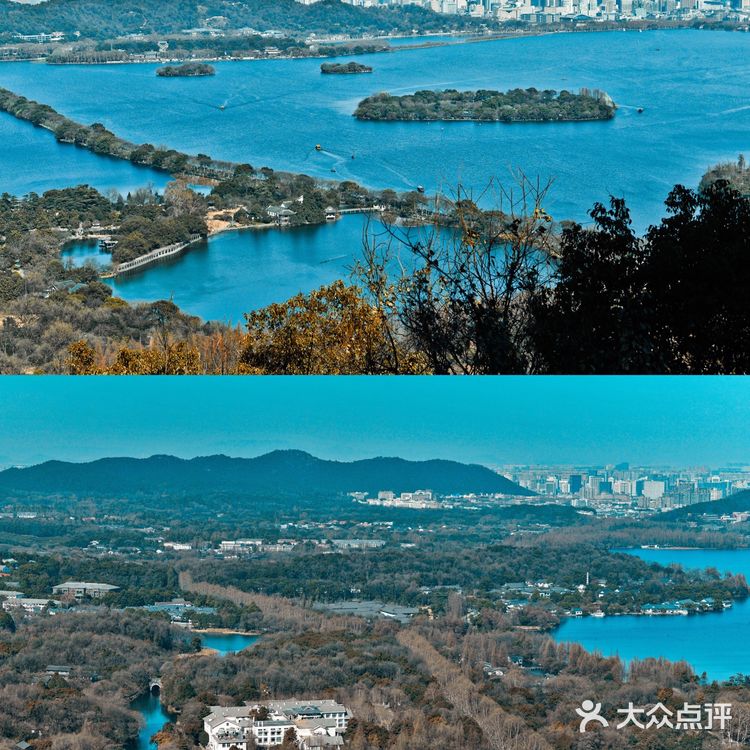 俯瞰西湖全景小众景点|杭州九曜阁