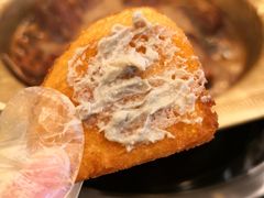 炸窝头片-芦月轩羊蝎子(北蜂窝店)